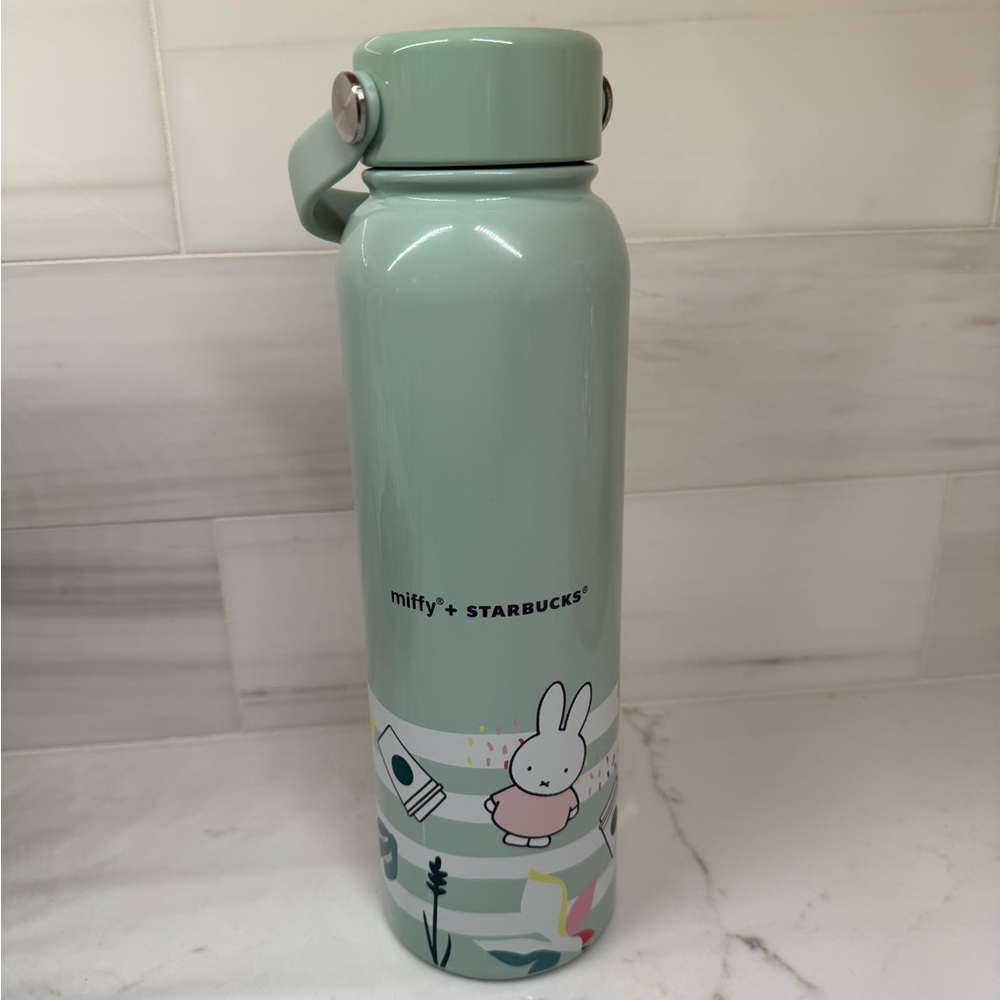 Miffy x Starbucks Mint Green Stainless Bottle